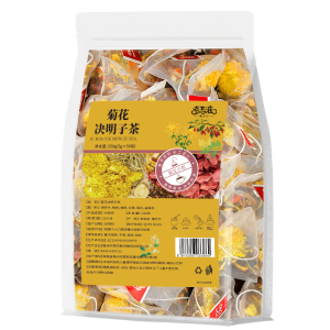 🍵Liver Tea Chrysanthemum Cassia Seed Tea 50pcs/bag Late Night Recovery Tea Honeysuckle Chrysanthemum Tea
