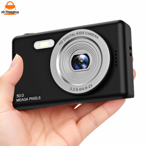 Compact Digital Camera (TF Card Not Included) 4K Vlogging Camera Portable Mini HD Video Camera Gift for Kids Teens and Starters