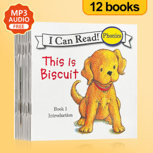 12 / 24 books I Can Read Biscuit Series Picture Books Long Vowel sounds Phonics English Story Book for Kids Early Learning Storybook Baby Preschool Edudcation Learning Materials for Kids Toddler Children Beginner sight Words Birthday Gifts