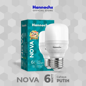 Hannochs Lampu Bohlam LED NOVA 6W Cahaya Putih