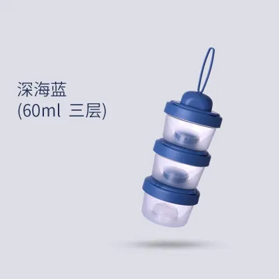 【Baby101】Portable Baby 3 Layer Milk Powder Dispenser Container Breast Milk Storage Box Kotak Penyimpanan Serbuk Susu