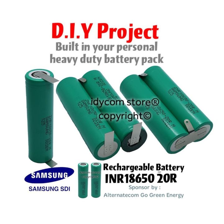 🔥BEST QUALITY🔥 18650 Battery Pack Custom DIY Lithium Li Ion INR18650