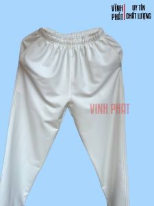 Quần dưỡng sinh trắng lưng thun vải cotton lạnh chất lượng | Hình thật hàng sẵn số lượng nhiều