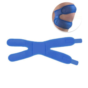 1PCS Patella Knee Strap Adjustable Knee Brace (3D Silicone Insert) for Men & Women Knee Joint Pain Prevention & Relief & Patella Stabilizer Support for Running Riding football Hiking