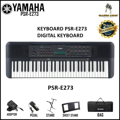 YAMAHA PSR-E273 61-Keys Portable Keyboard 2 YEARS WARRANTY CLASSIC AUDIO | (ORIGINAL)