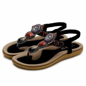 Sandal Lace-up Ladies Flat Heel Casual Comfortable Upper Fahsion Supper Soft Insole Womens Shoes