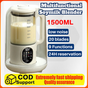 1.5L wall breaker with soundproof cover multi-function blender juicer soy milk machine food processor baby food maker