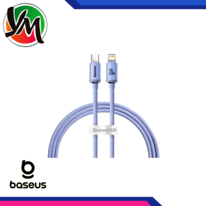 KABEL DATA BASEUS CRYSTAL SHINE TYPE C TO LIGHTNING