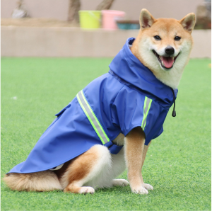 “LOCAL STOCK" Dog Raincoat Waterproof Reflective Slicker - Lightweight Breathable Hooded Poncho Rain Coat Jacket with Adjustable Belly Strap and Leash Hole for Small Medium Large DogsDog Raincoat Hooded Slicker Poncho for Small and large Dogs and Puppies