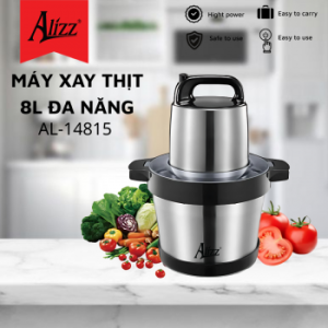 Máy Xay Thịt INOX 304 Dung Tích Lớn 8L Đa Năng Cao Cấp ALIZZ AL-14815