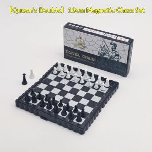 Bộ cờ vua từ tính nhỏ gọn gấp được tiện lợi cho du lịch và trẻ em - Thiết kế nhỏ gọn với các quân và bàn cờ bằng nhựa