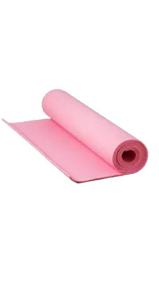 Matras Yoga Anti Slip Premium Bahan PVC Tebal untuk Senam & Yoga - Warna Pink/Biru