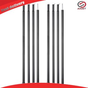 【Alloet】 Folding Canopy Rod for Tents - 2m Awning Pole for Camping and Outdoor Activities