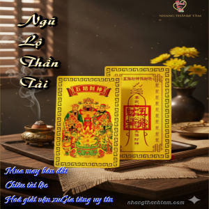 Ngũ Lộ Thần Tài - Mở cung Tài Lộc Khai Tài mở Lộc