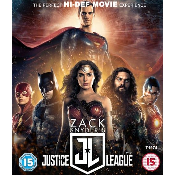 DVD Zack Snyder's Justice League English Movie -t1974 | Lazada