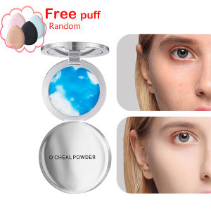 🔥[SG Free Gift] OCHEAL 3D Blue Sky Powder✨Oil Control 24H✔️Matte Finish✔️Waterproof