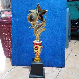 Piala Lomba Juara 1 2 3 4 (NO.6 BODY MERAH RASER) "costum" FREE STICKER (BOLEH satuan)TERMASUK sticker