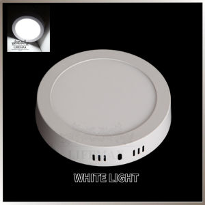 LED Panel Light 6W/12W/18W/24W Ultra-Thin Round Surface Mount Downlight Ceiling Light Room Light Aluminium Material High Brightness LED Chip