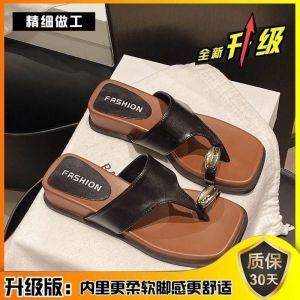 Free Shipping WomenS Thick-Soled Wedge Sandals Fashionable For Summer Wear 2026 New Style Non-Slip Perfect For Vacations And The Beach