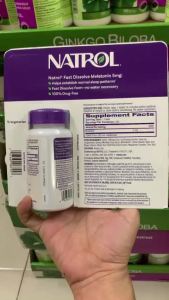 Viên uống dễ ngủ chống mất ngủ Melatonin 5 mg chai 250 viên hãng Natrol từ Mỹ - - Hỗ trợ tăng cường chức năng não bộ và hệ thần kinh giải tỏa căng thẳng mệt mỏi cho giấc ngủ đến dễ dàng và sâu giấc hơn - hỗ trợ phòng tránh các vấn đề mất ngủ khó ngủ