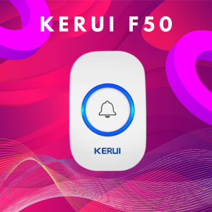 Bell Rumah Wireless  KERUI M525 F50 Doorbell Waterproof  Bel Pintu Kantor Sensor