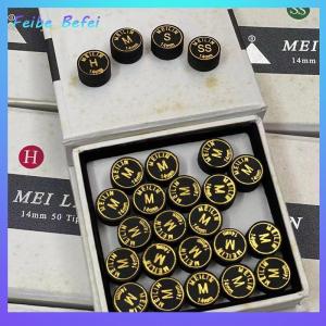 [Feibe Befei] 1pcs Lot 14mm Japanese Cue Tip Quality Pool Billiard Pigskin Cue Tip 9 Layers Snooker Cue Tip