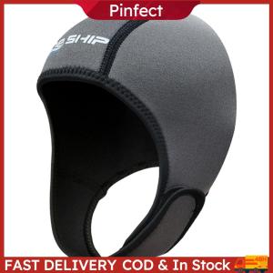 2mm Neoprene Dive Hood Scuba Diving Hood Quick Dry Swim Cap Thermal Hood Surfing Head Cover for Boating Kayaking Canoeing