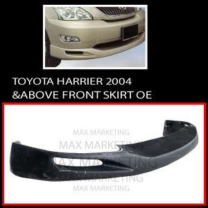 B0781 TOYOTA HARRIER 2004&ABOVE FRONT SKIRT OE FIBERGLASS SKIRT LIP BODYKIT