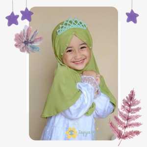 Hijab Mahkota Jilbab Crown Anak Kerudung Anak TK Jilbab Anak Paud