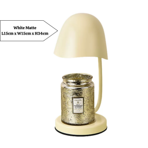 [Ready Stock] [Eggshell] Scented Candle Warmer Lamp Electric Candle Burner Heater Battery Melting Wax  2/3 Wick Candle Cute Cheap Fragrance Malaysia 3 Pin Plug Dimmable Adjustable Brightness LED Light Night Sleep Bedroom Bedside Table Desk Decoration Gift