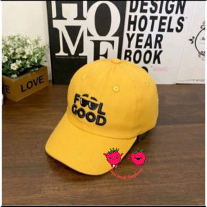 Topi anak laki perempuan bordir premium feel good / topi anak bordir premium usia 2 - 10 tahun