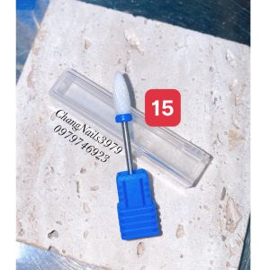 Đầu mài sứ - Đầu mài nhặt da nail - đầu mài da mài khoé chất liệu sứ an toàn chuyên dụng cho dân làm móng