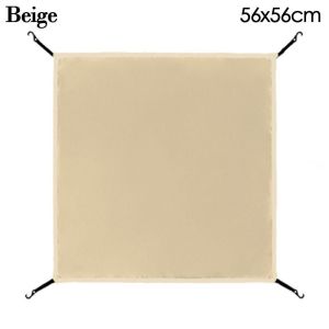 PL Tent Tarp Cover Multi-sizes Outdoor Camping Travel 3-4 Person Rainproof Tent Cover