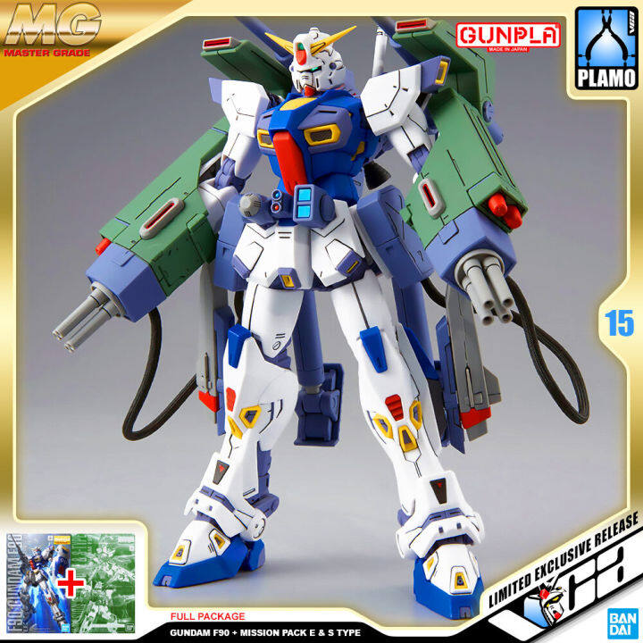 ⭐️ Premium Bandai Pb Gunpla Master Grade Mg 1 100 Gundam F90 Mission