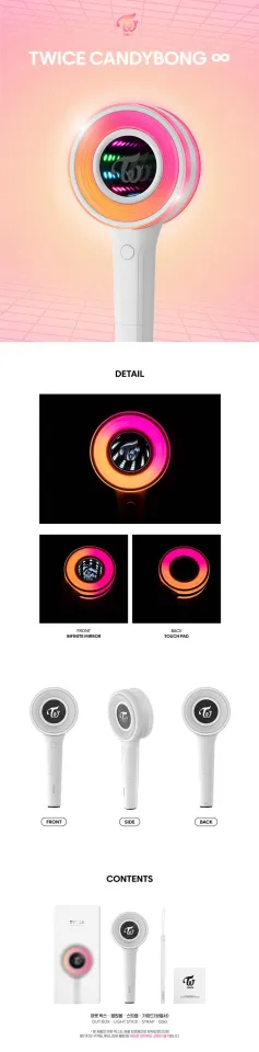 TWICE Lightstick Candybong Infinity Official Bluetooth Light