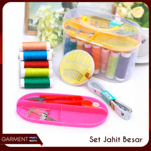 SET ALAT JAHIT BESAR SEWING BOX LENGKAP
