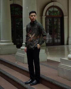 Kebaya Tunik Brokat Wisuda Terbaru Baju Batik Couple 1 Set Lamaran Tunangan Kondangan Nikahan Remaja