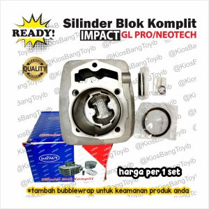 Cylinder Silinder Block Assy Set Honda GL PRO NEOTECH (IMPACT)