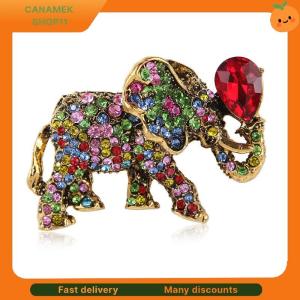 ❣️❣️❣️ Fashion Crystal Rhinestone Animal Elephant Brooches For Women Coat Jewelry Accessries Gifts