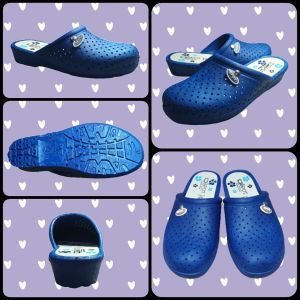 รองเท้าพยาบาลเเบบสวมเปิดส้น สีขาว สีหวาน สีเข้ม