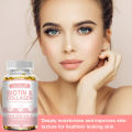 Mulittea Biotin with Collagen Supplement Anti Aging Formula Strong Nails Shiny Hair Glowing Smooth Skin 120pcs Biotin dengan Kapsul Suplemen Kolagen Formula Anti Penuaan Kuku Kuat Rambut Berkilau Kulit Halus Bersinar. 