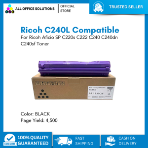 AOS Compatible SP C220 SPC220 406052 406053 406054 Toner Cartridge For Ricoh M C240FW / P C200W Toner