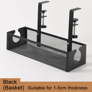 Worthbuy Rak Pengatur Wayar Bawah Meja Wire Organizer Metal Cable Tray Cable Organizer Under Desk Cable Storage