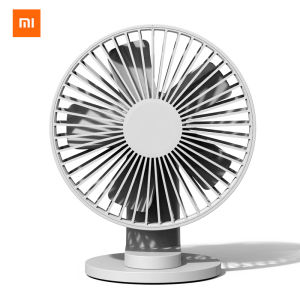 Original Xiaomi VH 4.5W 2 In 1 Clip-on Table Desktop USB Fan 90° Rotatable 3 Modes Wind Speed Cooling Fan for Home Office Outdoor Travel