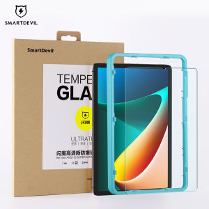 SmartDevil Screen Protector For Xiaomi Pad 8 Mi Pad 7 Pro Pad 5 Xiaomi Pad 6 Xiaomi Pad 6 Max Mi pad 5 Pro 11 inch 12.4 inch Redmi pad 10.6 inch Tablet Tempered glass Film Full Screen Coverage Clear Anti-bluelight
