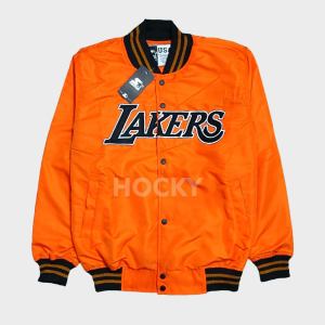 HOCKY Jaket Varsity Pria Wanita Baseball Vintage  Parasut Gambar Bordir Premiun Distro Terbaru