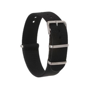 INTOONE 18 20 22 mm Durable Women Man Adjustable Loop Watchband Replacement Nylon Weaving Bracelet Watch Strap