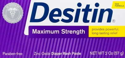 Desitin Maximum Strength Zinc Oxide Diaper Rash Paste - 57 grams