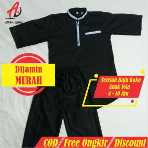 Setelan baju koko anak usia 4-10 tahun kualitas premium