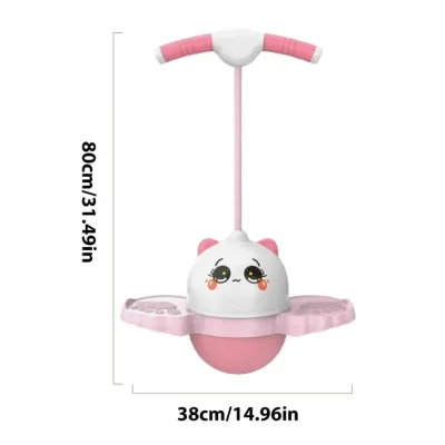 AoduoyayaKids Jumping Toy Anti-Slip Pogo Stick Jumping Ball Balance Bouncing Toy Fitness Exercise